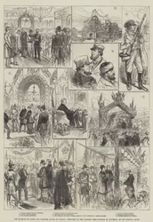 The Marquis of Lorne and Princess Louise in Canada, Sketches on the Journey from Halifax to Montreal